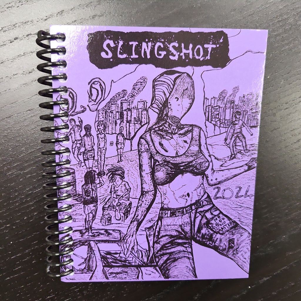 Slingshot Organizer (small spiral bound) – Neither/nor Zine Distro