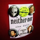 X-Files Button Pack