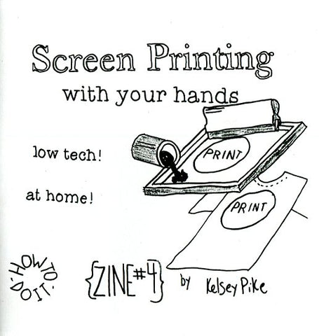 Screen Printing With Your Hands