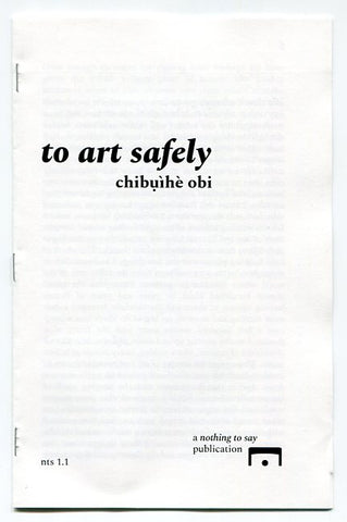 To Art Safely